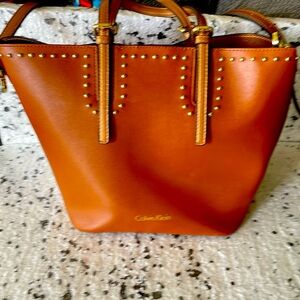 Calvin Klein Toni Studded Tote